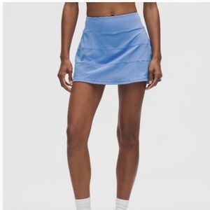 Lululemon Pace Rival Skirt in Pool Party